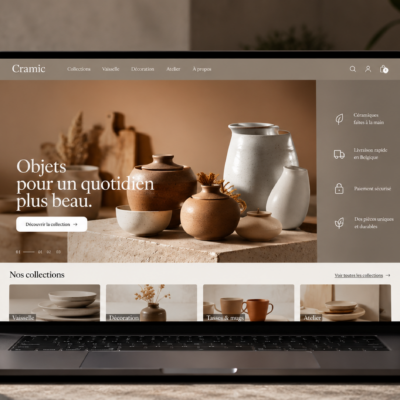 Atelier chaleureux de céramique et création artisanale